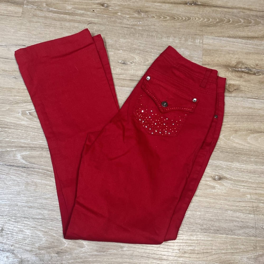 Style&Co Red Women's Jeans (altered) size 4